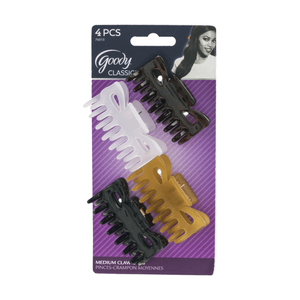 Claw Clip Medium Goody 4 Piezas