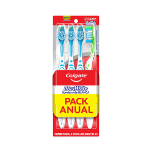 Cepillo Maxwhite Colgate 4 Pack