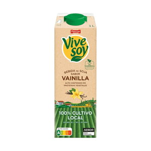 Bebida De Soja Vivesoy Sabor Vainilla 1 LT