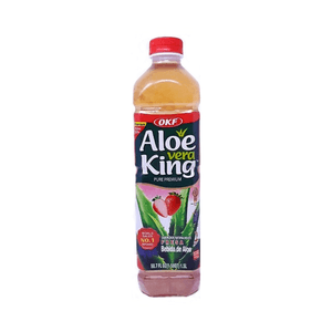 Agua Saborizada Okf Aloe Vera Fresa 1/5 LT