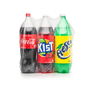 Soda Cocacola 3 Pack Kist Fresca Coca Cola 1/5 LT