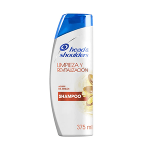 Shampoo Head Shoulder De Argan Limpieza Y Revitalizacion 375 ML