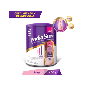 Suplemento Alimenticio Pediasure Ng Fresa Plus 400 G