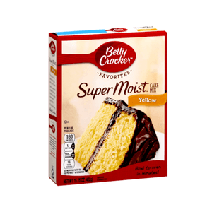 Cake Super Moist Bettycrocker Mix Yellow