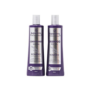 Duo De Shampoo Y Acondicionador Aquavera Romero 400 ML