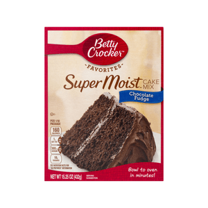 Cake Super Moist Bettycrocker Mix Chocolate Fudge