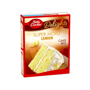 Cake Super Moist Bettycrocker Mix Lemon