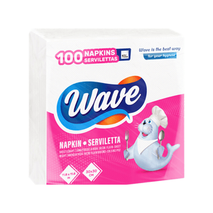 Servilletas Wave 30X30Cm 100 UN
