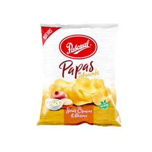 Papas Artesanales Pascual Sour Cream And Onion 28 G