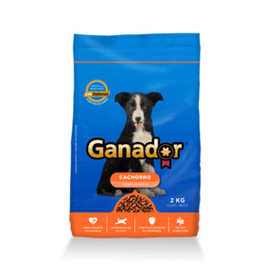 Alimento Para Mascota Ganador Cachorro Raza Mediana/Grande 2 KG
