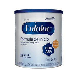 Enfalac En Polvo Meadjohnson Dha Y Ara 375 G