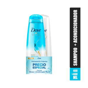 Shampoo Y Acondicionador Dove Hidratacion Intensa 400 ML