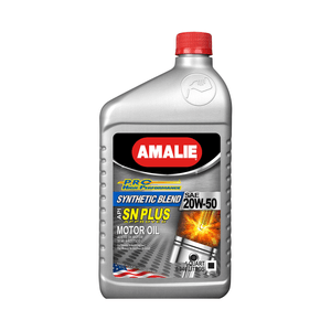 Aceite De Motor Amalie 20W/50 Semi Sintetico 1/4 GL