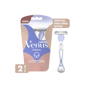 Gillette Intima Venus Rasuradora Desechable 2 UN