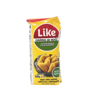 Harina Precocida Like Amarilla 500 G