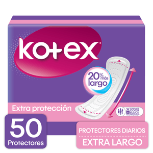 Protectores Diarios Kotex Largos 50U