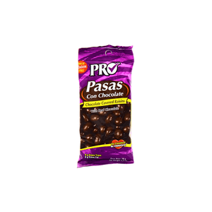 Pasas Con Chocolate Pro 70 G