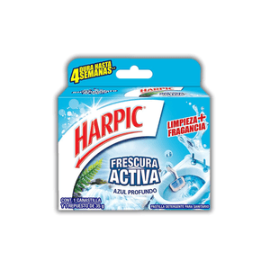 Pastilla Detergente Para Sanitario Harpic 35 G