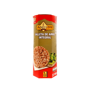 Galleta De Arroz Sanissimo Integral