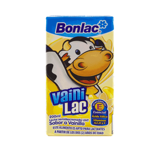 Leche Saborizada Bonlac Vainilac 200 ML