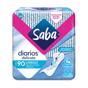 Protectores Diarios Saba Largos 90 UN