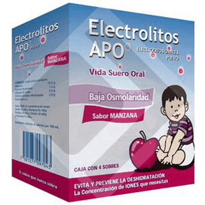 Apotex Electrolitos S/Manzana X Un