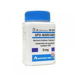 Wafarina Apotex 5Mg X Un