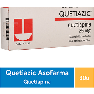 Asofarma Quetiazic 25 Mg X Un