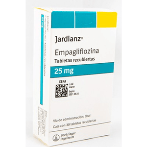 Jardianz Boehringer 25Mg X Un