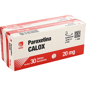 Calox Paroxetina 20 Mg X Un