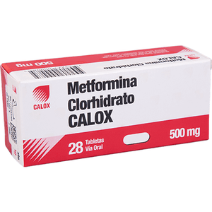 Calox Metformina 500 Mg X Un