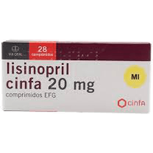 Lisinopril Cinfa 20Mg X Un