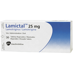 Glaxo Lamictal Disp 25 Mg X Un