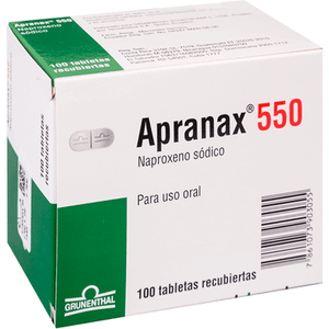 Grunenthal Apranax 550 Mg X Un