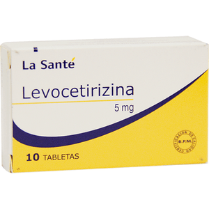 Levocetirizina 5Mg X Un