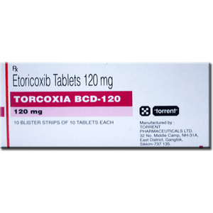 Torcoxia Torrent 120Mg Etoricoxib X Un