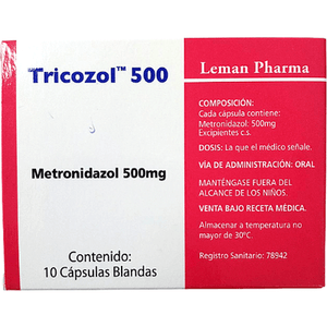 Metronidazol Leman Pharma 500Mg X Un