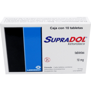 Supradol 10Mg X Un