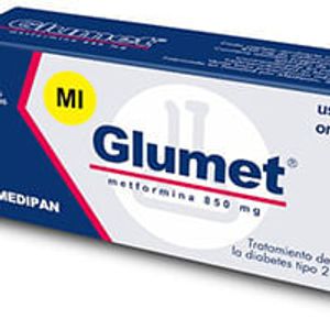 Glumet Metformina 850Mg X Un