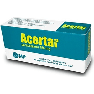 Acertar Paracetamol 750Mg X Un