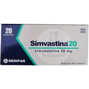 Simvastatina Medipan 20Mg X Un