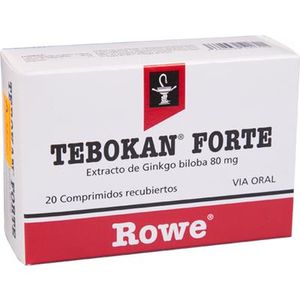 Rowe Tebokan Forte 80 Mg X Un