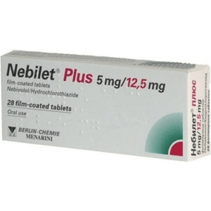 Menarini Nebilet Plus 5Mg/12.5Mg X Un