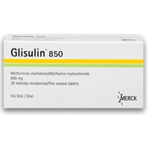 Merck Glisulin 850 Mg X Un