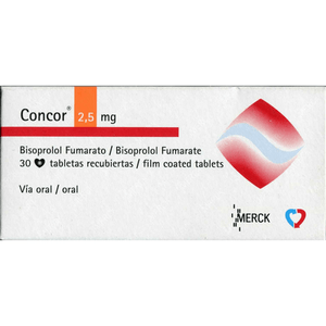 Merck Concor 2.5 Mg X Un