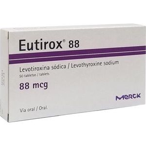 Eutirox Merck 88Mcg X Un