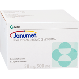 Janumet Msd 50Mg/500Mg X Un