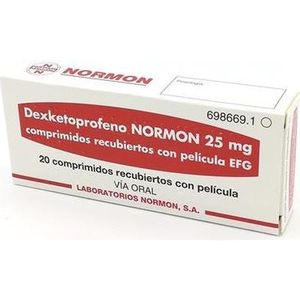 Dexketoprofeno 25Mg X Un