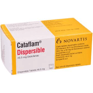 Novartis Cataflam Disp. X Un