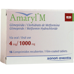 Sanofi Aventis Amaryl M 4 Mg X Un